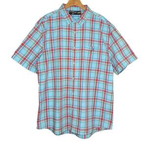 Stitch Shoppe by Loungefly  MARVEL THOR Derrick Woven Button Down Shirt